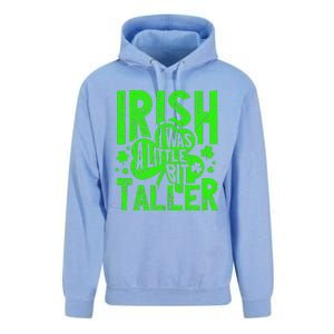 Irish I Was a Little Bit Taller - Funny St. Patrick's Day Unisex Surf Hoodie