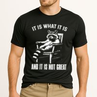 It Is What It Is And It Is Not Great Racoon Cooling Performance Crew T-Shirt
