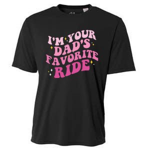 Inappropriate Im Your Dads Favorite Ride Funny Teen Cooling Performance Crew T-Shirt