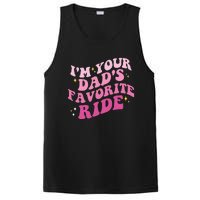 Inappropriate Im Your Dads Favorite Ride Funny Teen PosiCharge Competitor Tank