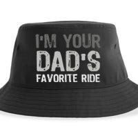 Inappropriate IM Your DadS Favorite Ride Funny Teen Sustainable Bucket Hat