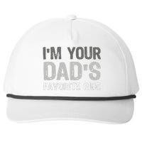 Inappropriate IM Your DadS Favorite Ride Funny Teen Snapback Five-Panel Rope Hat