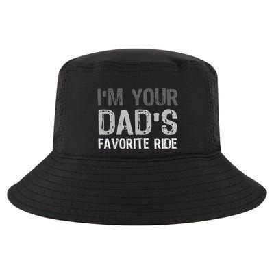 Inappropriate I'm Your Dad's Favorite Ride Funny Teen Cool Comfort Performance Bucket Hat