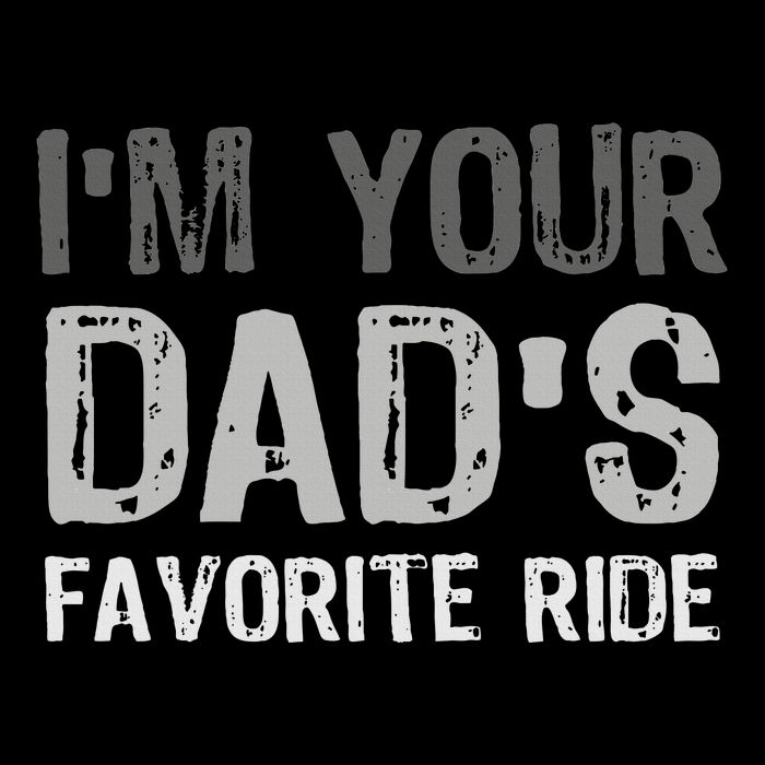 Inappropriate I'm Your Dad's Favorite Ride Funny Teen 16 in Basic Backpack