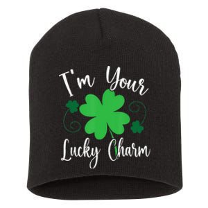 Ireland I'm Your Irish St. Patricks Day Short Acrylic Beanie