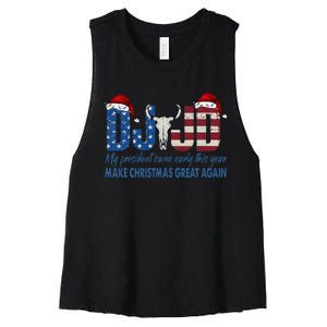 IM Just A Chill Guy Funny Meme Trump Dance 2024 President Women's Racerback Cropped Tank