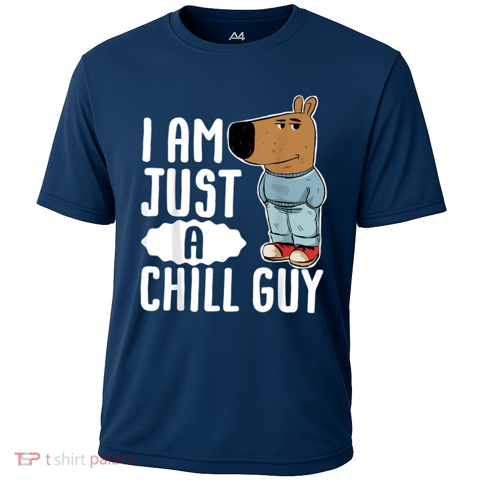 IM Just A Chill Guy Funny Meme Cooling Performance Crew T-Shirt