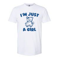 IM Just A Girl Softstyle CVC T-Shirt