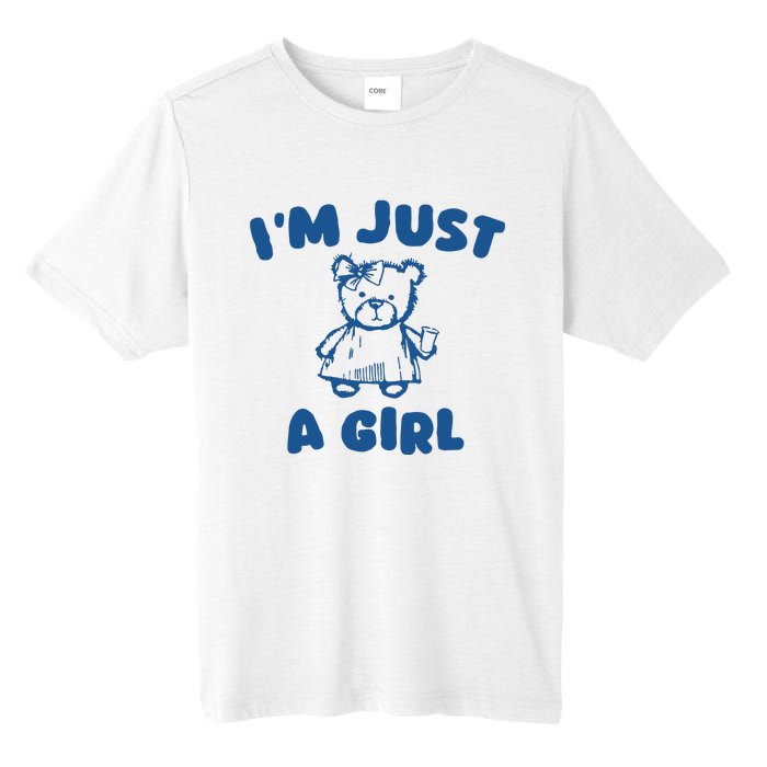 IM Just A Girl Tall Fusion ChromaSoft Performance T-Shirt