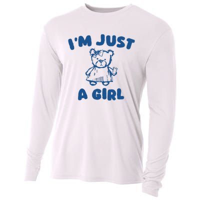 IM Just A Girl Cooling Performance Long Sleeve Crew