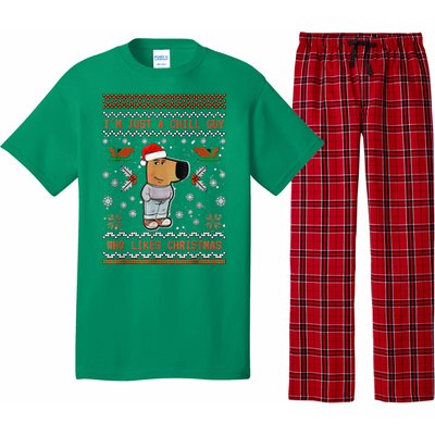 IM Just A Chill Guy Who Likes Christmas Pajama Set