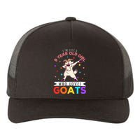 I'm Just A 9 Year Old Girl Who Loves Goats  Yupoong Adult 5-Panel Trucker Hat