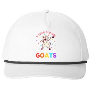 I'm Just A 9 Year Old Girl Who Loves Goats  Snapback Five-Panel Rope Hat