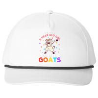 I'm Just A 9 Year Old Girl Who Loves Goats  Snapback Five-Panel Rope Hat