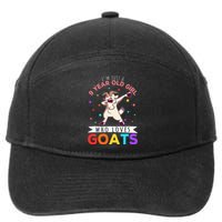 I'm Just A 9 Year Old Girl Who Loves Goats  7-Panel Snapback Hat