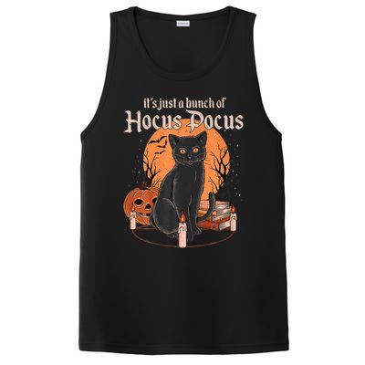 It's Just A Bunch Of Hocus Pocus Black Cat Halloween PosiCharge Competitor Tank