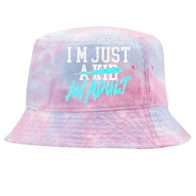 IM Just A An Adult Tie-Dyed Bucket Hat