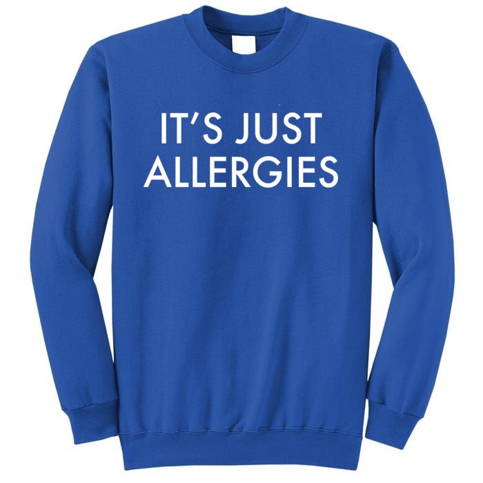 It's Just Allergies Meaningful Gift Sweatshirt