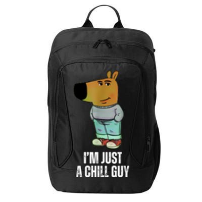 IM Just A Chill Guy Funny Meme City Backpack