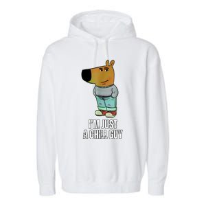 IM Just A Chill Guy Funny Meme Garment-Dyed Fleece Hoodie