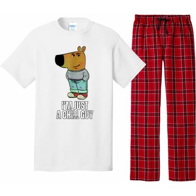 IM Just A Chill Guy Funny Meme Pajama Set