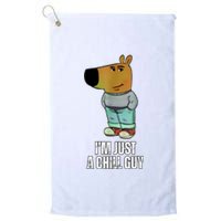 IM Just A Chill Guy Funny Meme Platinum Collection Golf Towel