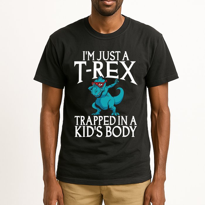 Im Just A T Rex Trapped In A Body Dinosaur Tall T-Shirt