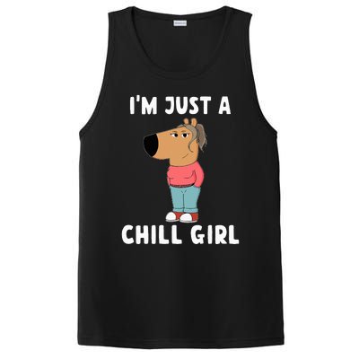 IM Just A Chill Girl PosiCharge Competitor Tank