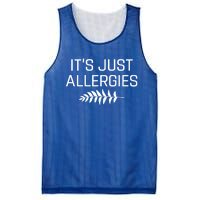 It's Just Allergies Vintage Allergy Awareness Tees Cool Gift Mesh Reversible Basketball Jersey Tank