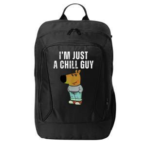 IM Just A Chill Guy Funny Meme City Backpack