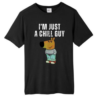 IM Just A Chill Guy Funny Meme Tall Fusion ChromaSoft Performance T-Shirt