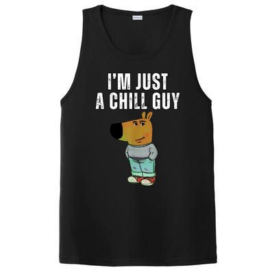 IM Just A Chill Guy Funny Meme PosiCharge Competitor Tank