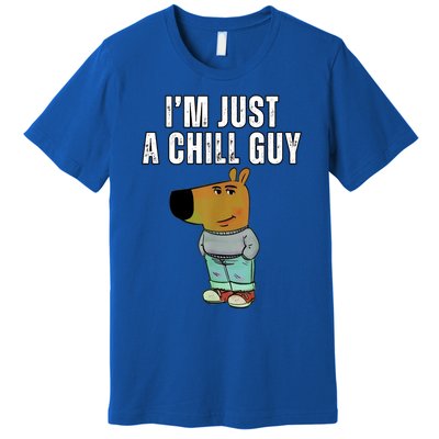 IM Just A Chill Guy Funny Meme Premium T-Shirt