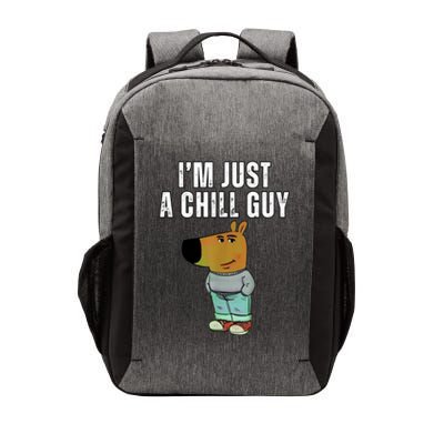 IM Just A Chill Guy Funny Meme Vector Backpack