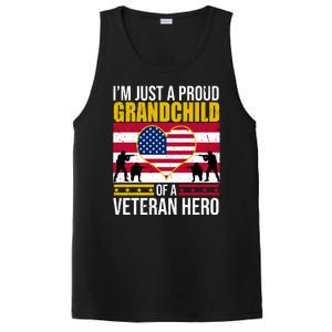 I'm Just A Proud Grandchild Of A Veteran Hero PosiCharge Competitor Tank