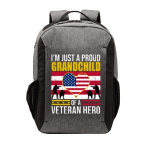 I'm Just A Proud Grandchild Of A Veteran Hero Vector Backpack