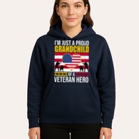 I'm Just A Proud Grandchild Of A Veteran Hero Hoodie