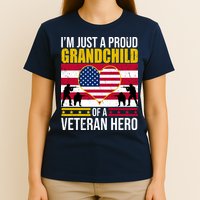 I'm Just A Proud Grandchild Of A Veteran Hero T-Shirt