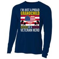 I'm Just A Proud Grandchild Of A Veteran Hero Cooling Performance Long Sleeve Crew