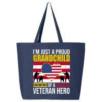 I'm Just A Proud Grandchild Of A Veteran Hero 25L Jumbo Tote