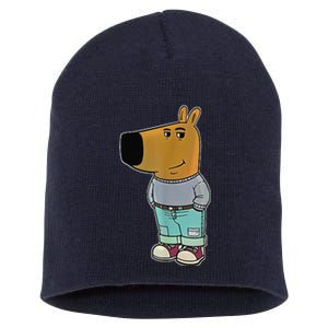 IM Just A Chill Guy Funny Meme Short Acrylic Beanie