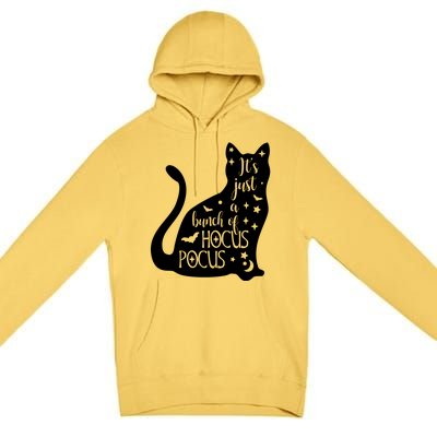 It's Just A Bunch Of Hocus Pocus Cat Premium Pullover Hoodie