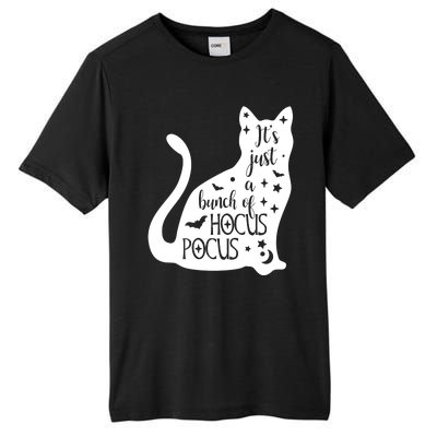 It's Just A Bunch Of Hocus Pocus Cat Tall Fusion ChromaSoft Performance T-Shirt