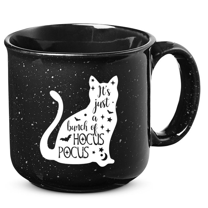 It's Just A Bunch Of Hocus Pocus Cat 15oz Campfire Ceramic Mug