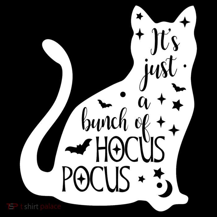 It's Just A Bunch Of Hocus Pocus Cat Toddler Sweatshirt