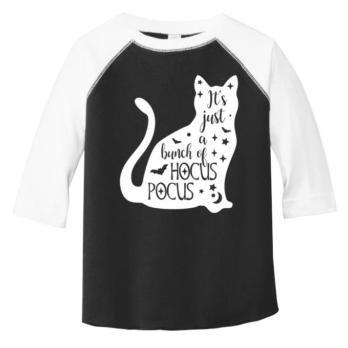 It's Just A Bunch Of Hocus Pocus Cat Toddler Fine Jersey T-Shirt