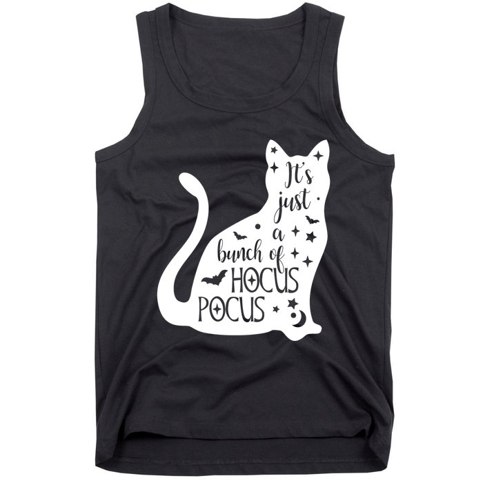 It's Just A Bunch Of Hocus Pocus Cat Tank Top