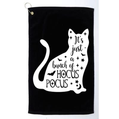 It's Just A Bunch Of Hocus Pocus Cat Golf Towel