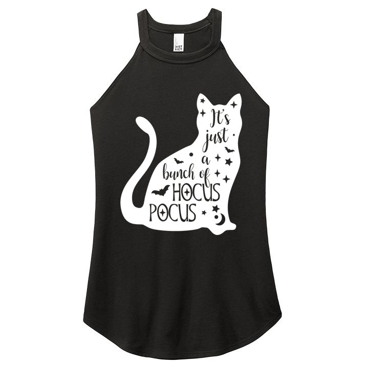 It's Just A Bunch Of Hocus Pocus Cat Women's Perfect Tri Rocker Tank