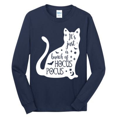 It's Just A Bunch Of Hocus Pocus Cat Tall Long Sleeve T-Shirt